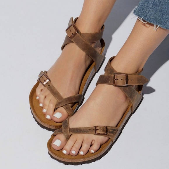 Birkenstock Shoes - BIRKENSTOCK YARA SANDALS/ ANKLE STRAP/ NEW IN BOX